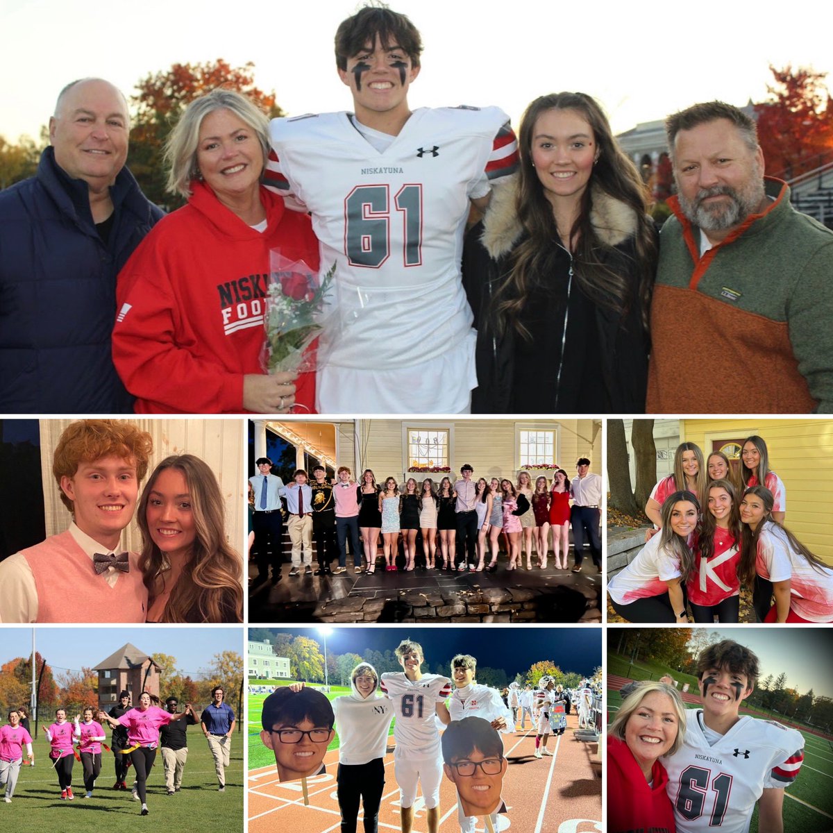 Lynne_Rutnik's tweet photo. ππβ€οΈWhat an amazing @NiskayunaCSD Homecoming Weekend and Senior Game! Iβm so proud of Owen, Aiylin and the Class of 2023. The @niskyHS Redzone came out in full force! #SeniorNight #HCDance #PowderPuff #RedZone #Sectionalsahead https://t.co/6f0ORM0kiQ
