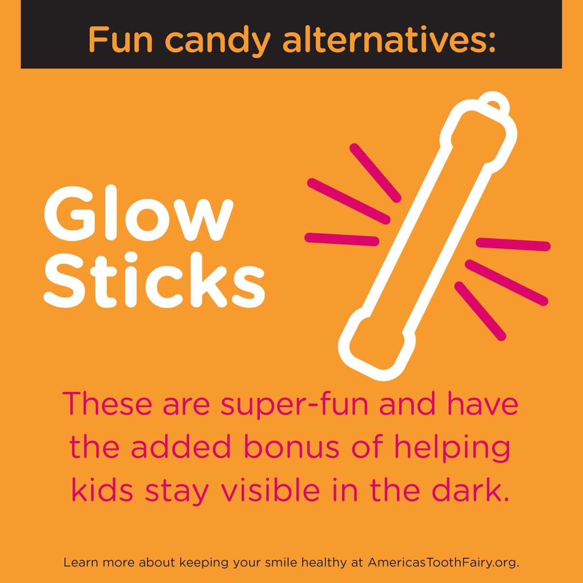 AmerToothfairy's tweet photo. Healthy smiles are essential for healthy kids. Instead of feeding the MOUTH MONSTERS that cause cavities, give these fun alternatives to #Halloween candy a try!
See the complete list at https://t.co/L91tdylwhT
#MySmileMatters #DentalHygieneMonth #TrickOrTeeth https://t.co/oZiYwdBPQt