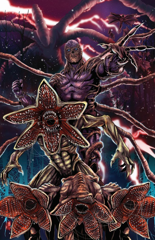 Musetap's tweet photo. Some #StrangerThings monsters to finish up this round of art updates! We're a little late to the party and just finished season 4. #Vecna is an amazing villain! #demogorgon #mindflayer #demodogs #musetap #musetapstudios #tyrinecarver #tyrine #wilwoods #artistsoftwitter https://t.co/ds9xS73d9E