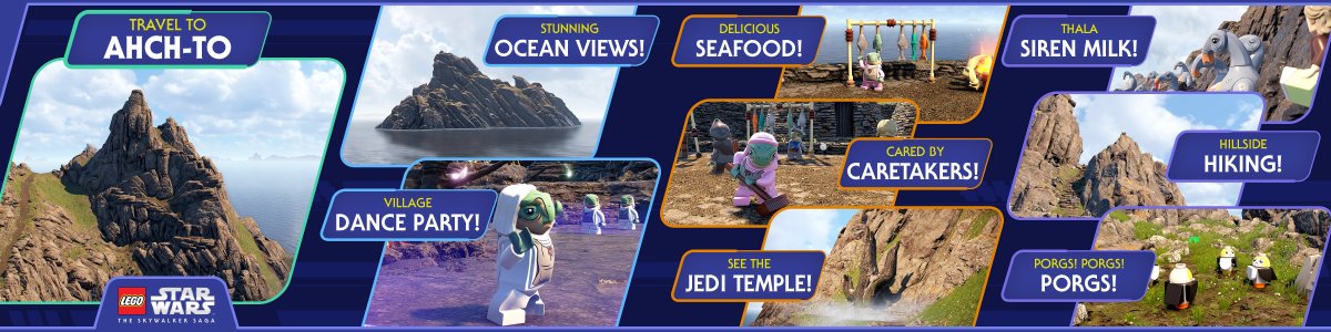 LSWGame's tweet photo. Come for the Porgs. Stay for the Porgs.
#LEGOStarWarsGame https://t.co/ImdMHzGM4H