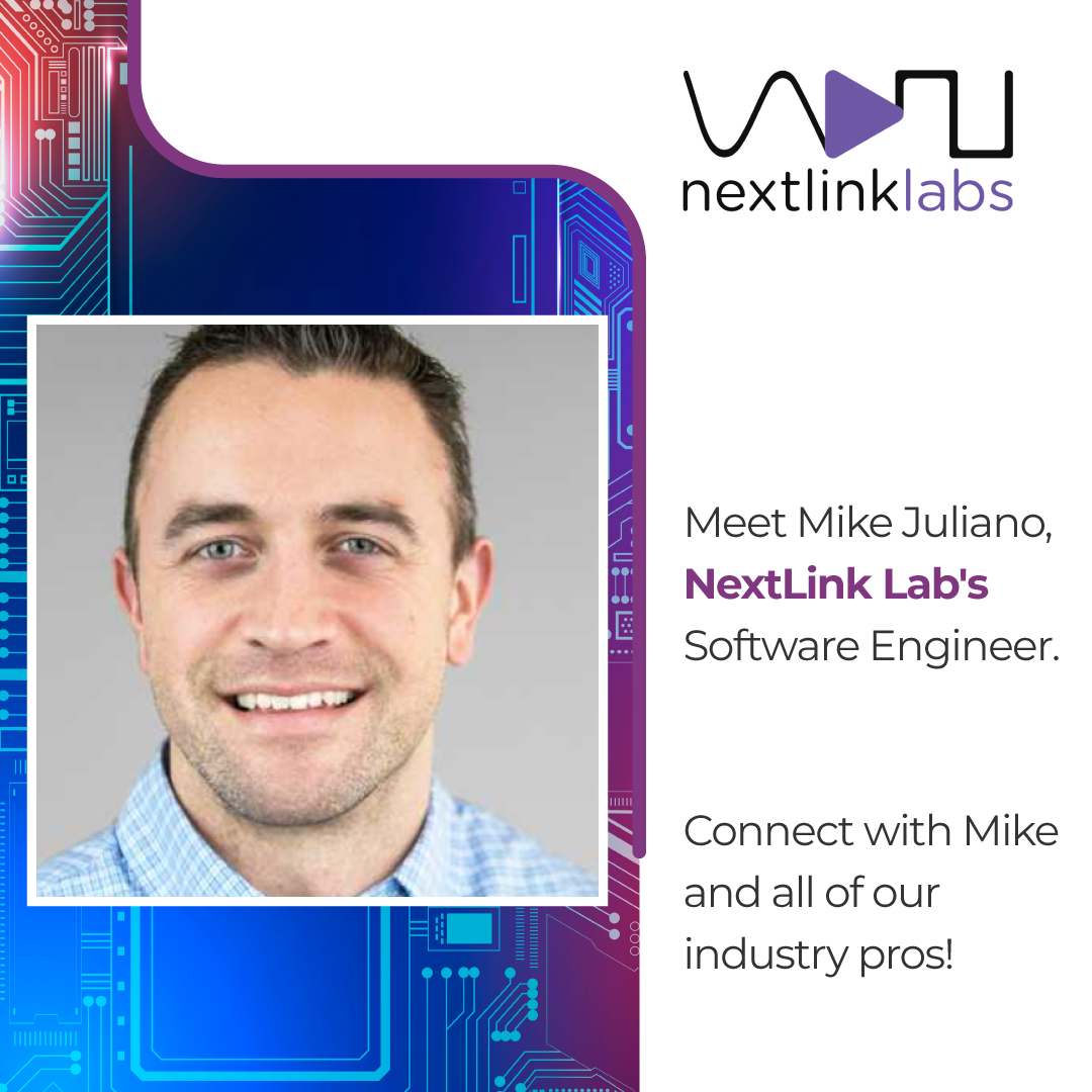 nextlinklabs's tweet photo. Meet Mike Juliano, NextLink Lab's Software Engineer. A highly-motivated, full stack web and mobile developer specializing in React, Django, Angular, AngularJS, Typescript, and Node.

Connect with Mike and all of our industry professionals: 

https://t.co/HOuEPkYXar https://t.co/Hod7Ivfcuu