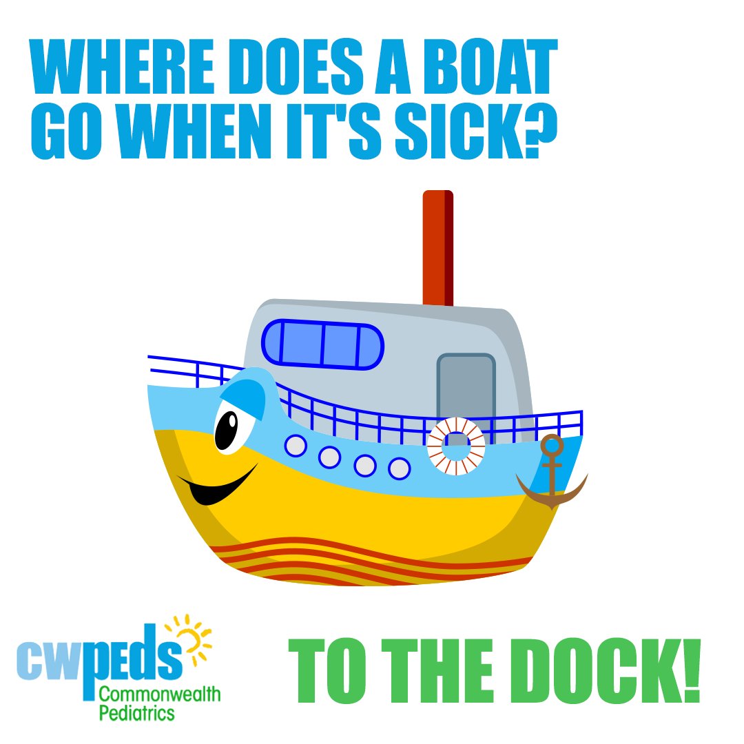 CommonwealthPed's tweet photo. Share this joke with your little ones today. 🛥️🤣 https://t.co/MJIBiXWvsV