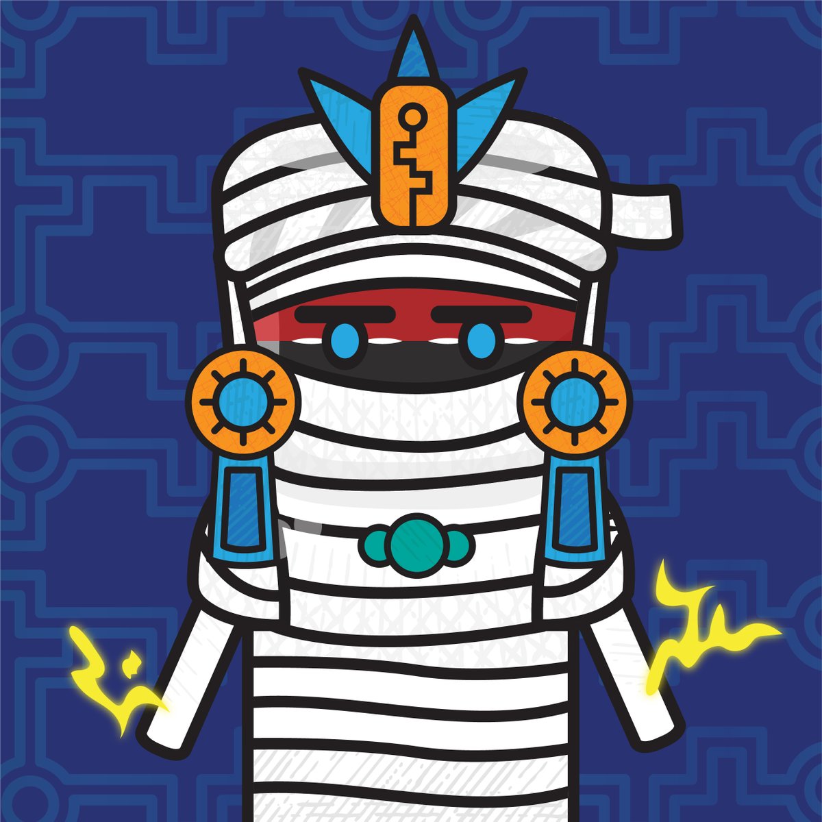 In our town of Halloween! 🧟‍♀️🌑

Inspired by an ancient Mayan legend The Worry Dolls #nft collection 🇬🇹
.
#nft #nftart #art #nfts #crypto #ethereum #cryptocurrency #opensea