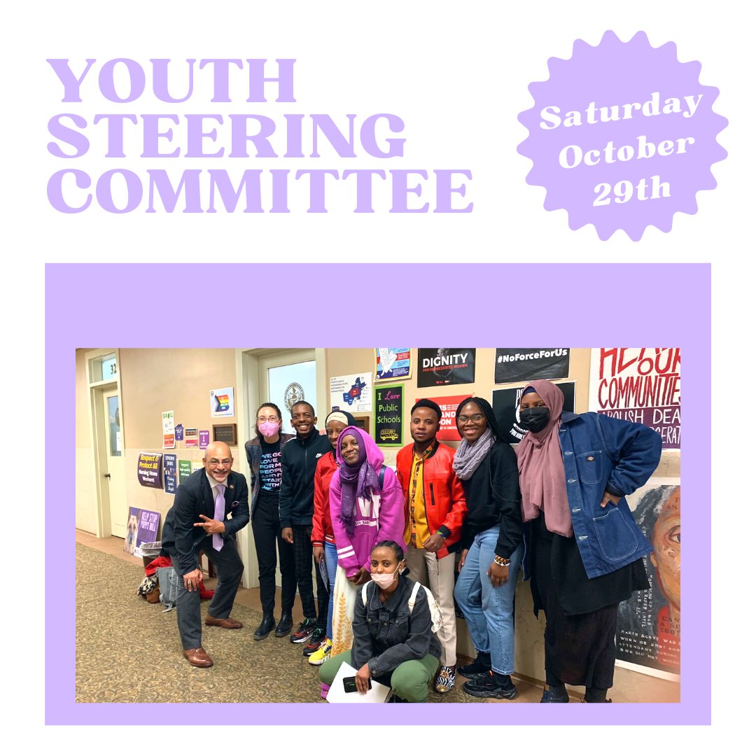 arysepgh's tweet image. It's the time of the year for some Youth Steering Committee meetings!! 👻
Our first meeting will be this Saturday, October 29th.

Don't forget to bring some spookiness with you🎃

If you have any questions, please reach out to our Youth Leadership Coordinator, Abdi Lugundi 👨🏿‍🦱