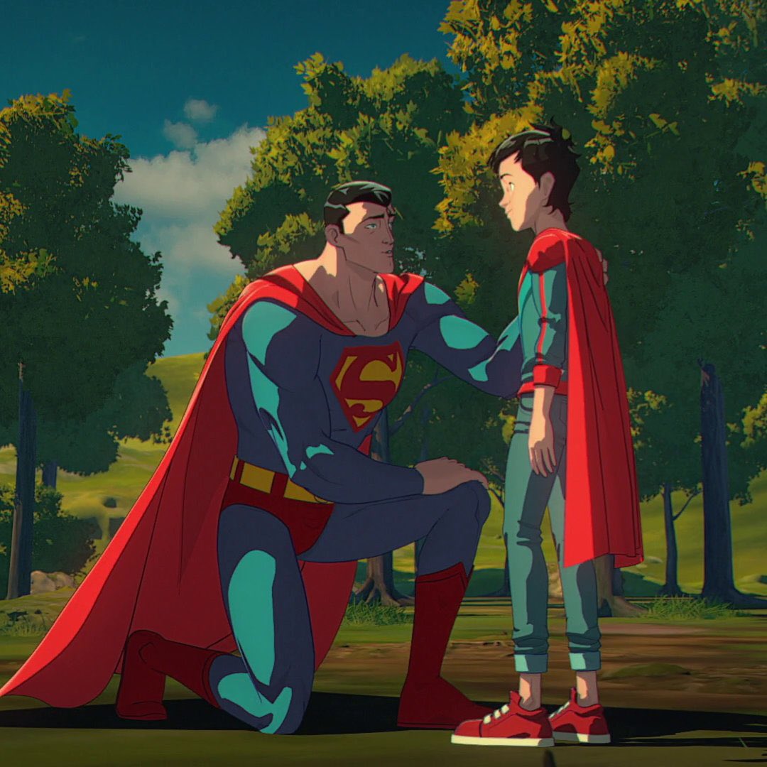 actioncomcs's tweet photo. Spider-Man fans, if you’re upset about the current direction of the character in the comics, please check out and support the Battle of the Super Sons movie, Superman is happily married to Lois and they have an adorable preteen son 🫶 https://t.co/2Na10c9qXH