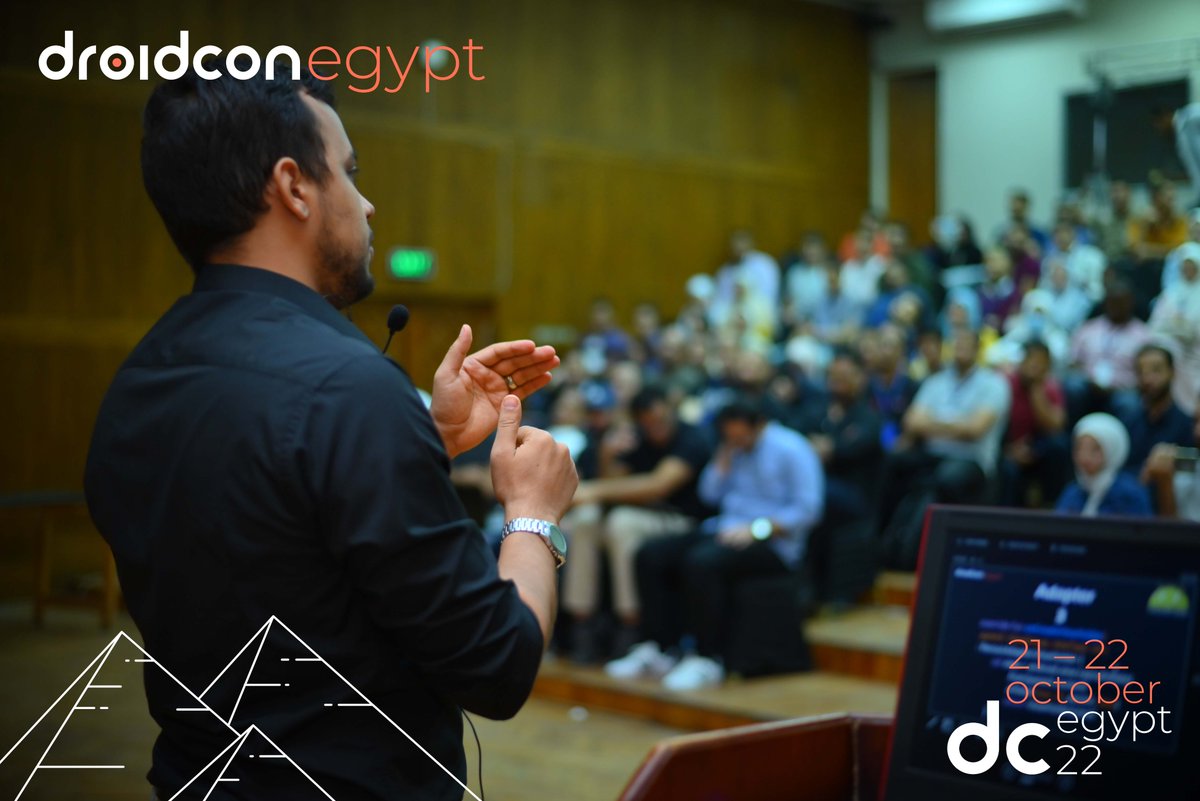 Aly Hamalawey with a workshop "Android Annotation"🔥🤩
#dcegy22