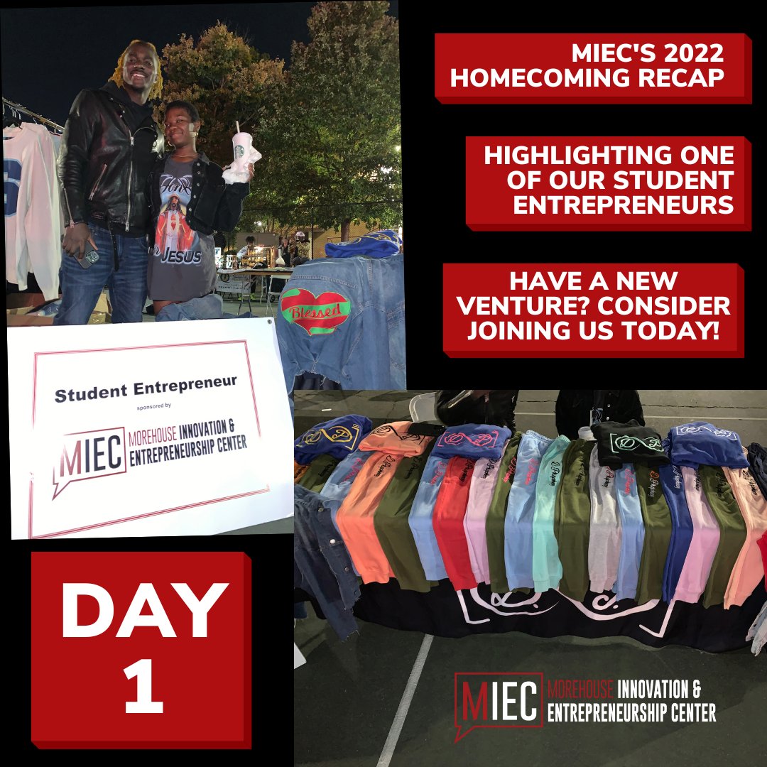 Morehouse Innovation & Entreprenuership Center tweet media