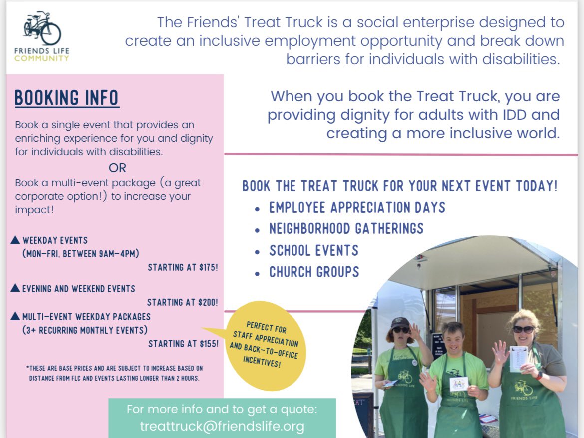 The Friends’ Treat Truck is building community one treat at a time!🍦
