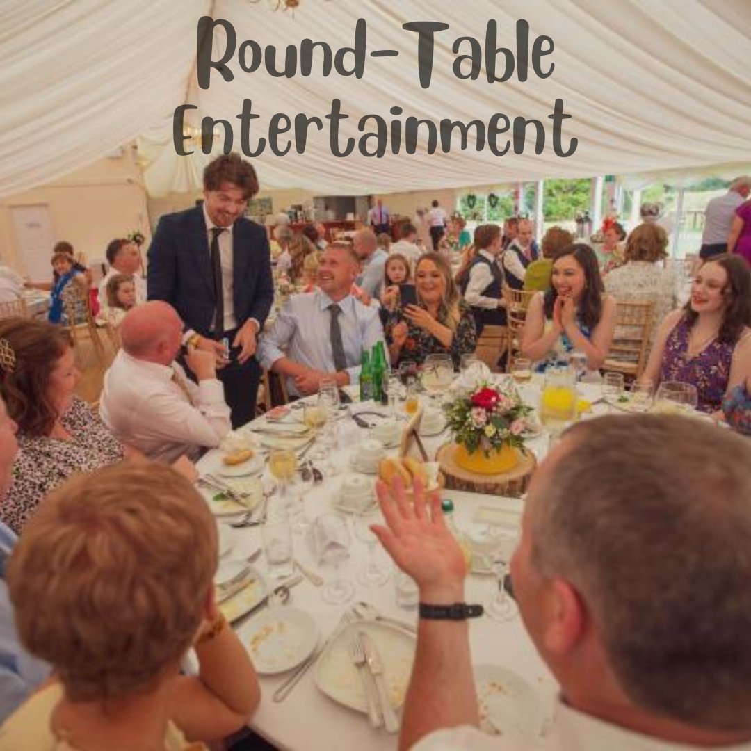 MindMagicianIE's tweet photo. Whether you have 50 at your table or 5 at your table, one thing is guaranteed.. EVERYONE is entertained!!
.
.
.
.
.
#mindmagicianie #magician #hypnotist #magic #irish #weddingsonline #mrs2be #weddingentertainmentideas #weddingideas #weddingsireland #weddingmagician #weddinginspo https://t.co/IaP9ONHrkL