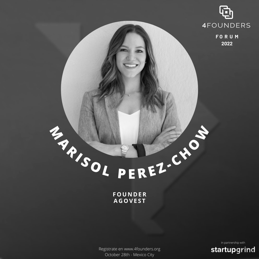 Acompáñanos este Viernes en #4foundersforum en la Torre BBVA Reforma, donde se darán cita los principales founders de startups en Latam.

Para aprender todo sobre <a href="/Techstars/">Techstars</a> con <a href="/elibwong/">Eli Becerril Wong</a> y startups alumni.

Reserva en: bit.ly/4founders2022