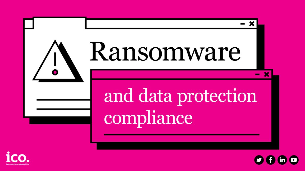 ICOnews's tweet photo. Ransomware can have a devastating effect on businesses. Luckily, there are steps you can take to reduce your risk and to prepare in case of an attack. 

Read our guidance on ransomware: https://t.co/qmKeHDr8lH https://t.co/EdyJfr5Kyg