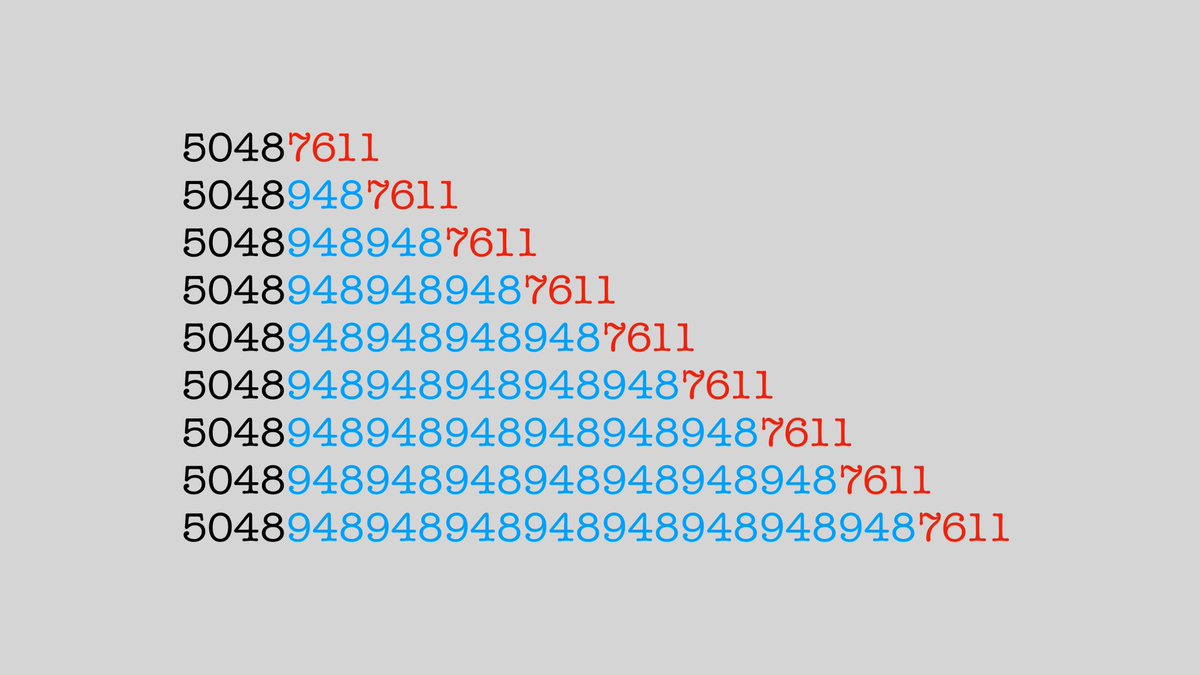 Here is a pretty interesting list of prime numbers. 😲