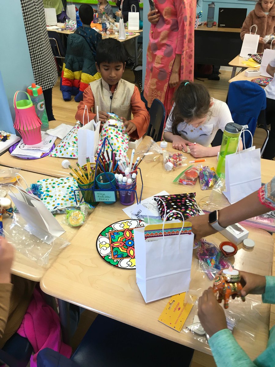 ASEDSHoboken's tweet photo. Our All Saints Diwali celebrations continue! Our school celebrated by educating our students about Diwali, followed by crafts, stories, and treats! Thank you to all our parent volunteers who helped to make this possible! #ASEDS https://t.co/5cvIXMUx4T