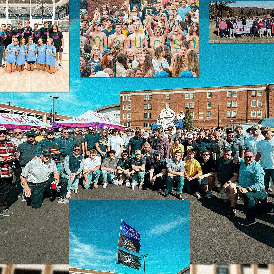 SigEpETSU's tweet photo. 𝘏𝘰𝘮𝘦𝘤𝘰𝘮𝘪𝘯𝘨 2022

A fantastic weekend with the best alumni base and celebrating the homecoming win with @ADPI_ETSU 💎 

Another thank you to the ladies for their incredible work &amp; our alumni for another fantastic weekend

SigEp on top ☠️ https://t.co/tTX2f12By9