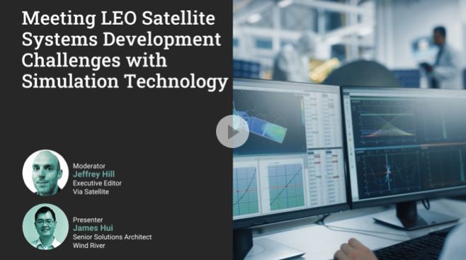 WindRiver's tweet photo. Check out this demo of launching a simulator: https://t.co/bu7ZfAxGjc

#satellite  #simulation #Simics https://t.co/vLhBWiYjEN