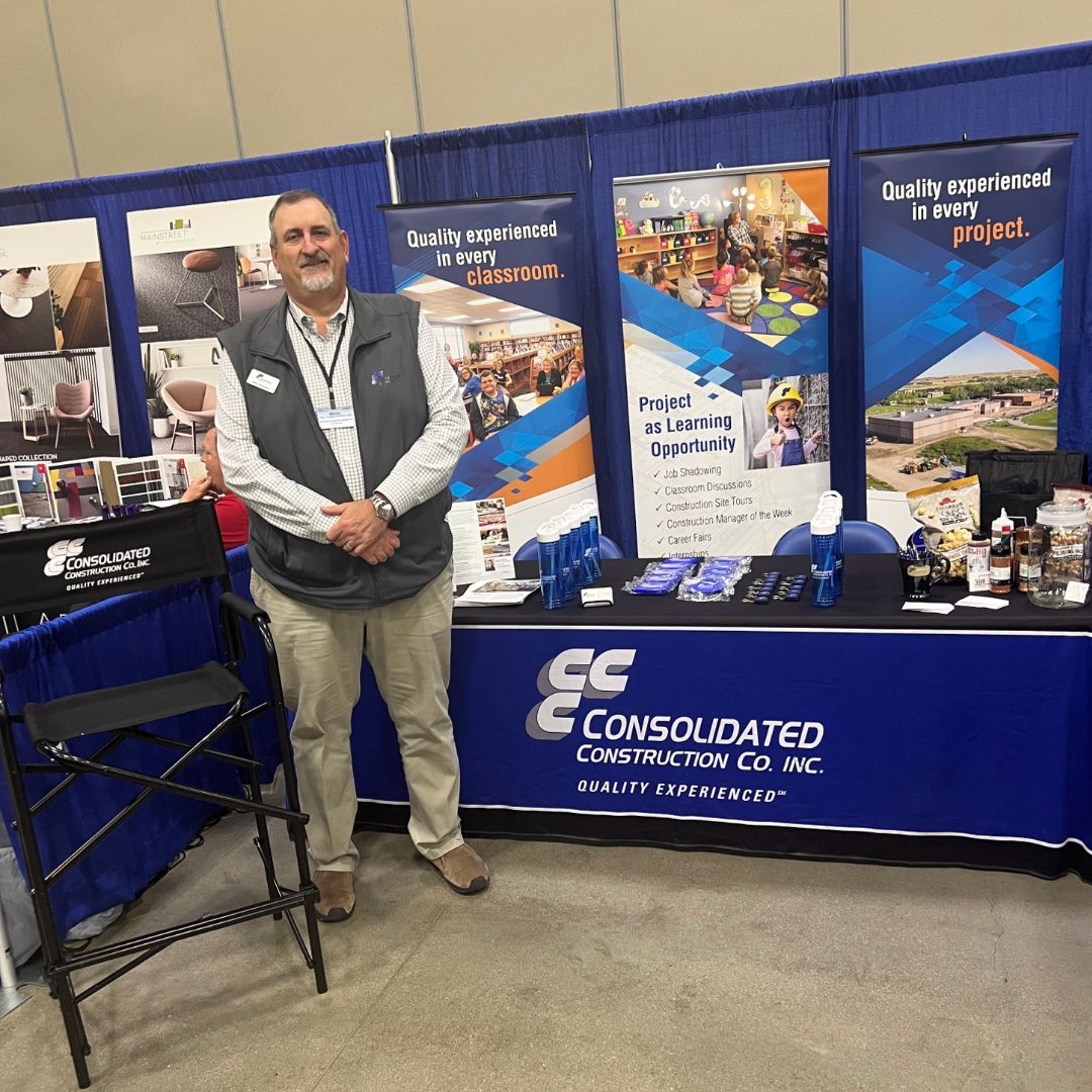 1Call2Build's tweet image. Last week, our North Dakota team exhibited at the North Dakota Council of Education Leaders conference, where we had the opportunity to strengthen our connections with North Dakota’s education community leaders. Thank you to NDCEL for hosting us again!