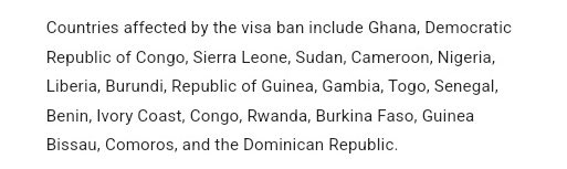 These are countries visa-banned by UAE (the country of that Dubai our Leaders love so much). Of the 20 countries on this list, 19 are in Africa. You see, folks, we must FIX Africa. And it starts with fixing Nigeria; and that in turn starts with your choice of Leaders. Be wise✍🏾