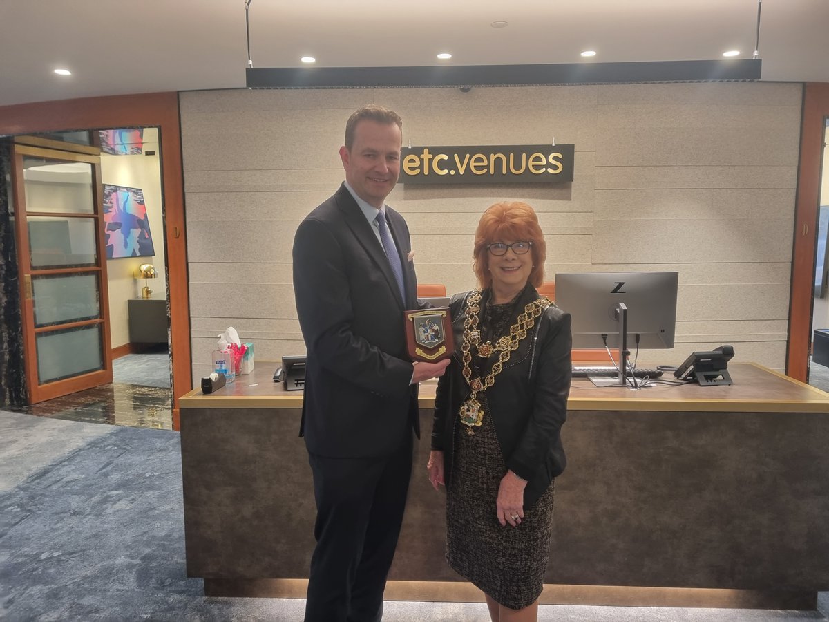 Had the privilege of meeting many people & seeing lots of things with links to our fantastic city during my time in New York. One such person was Garrett Ronan, COO of @etcvenues, Madison Avenue. They're a UK firm with a venue in Birmingham at Maple House, Corporation St. (1/4)