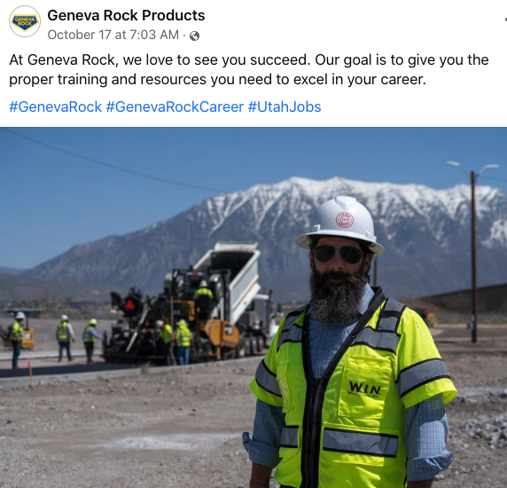 Today's #URMCA Producer Member Spotlight: <a href="/Geneva_Rock/">Geneva Rock</a> means what it says! Check out their job postings &amp; internship opportunities …Great opportunities for satisfying careers. 
#paveahead #buildwithstrength #utahreadymixedconcreteassociation #webuildutah

ow.ly/rP2850LjjpO