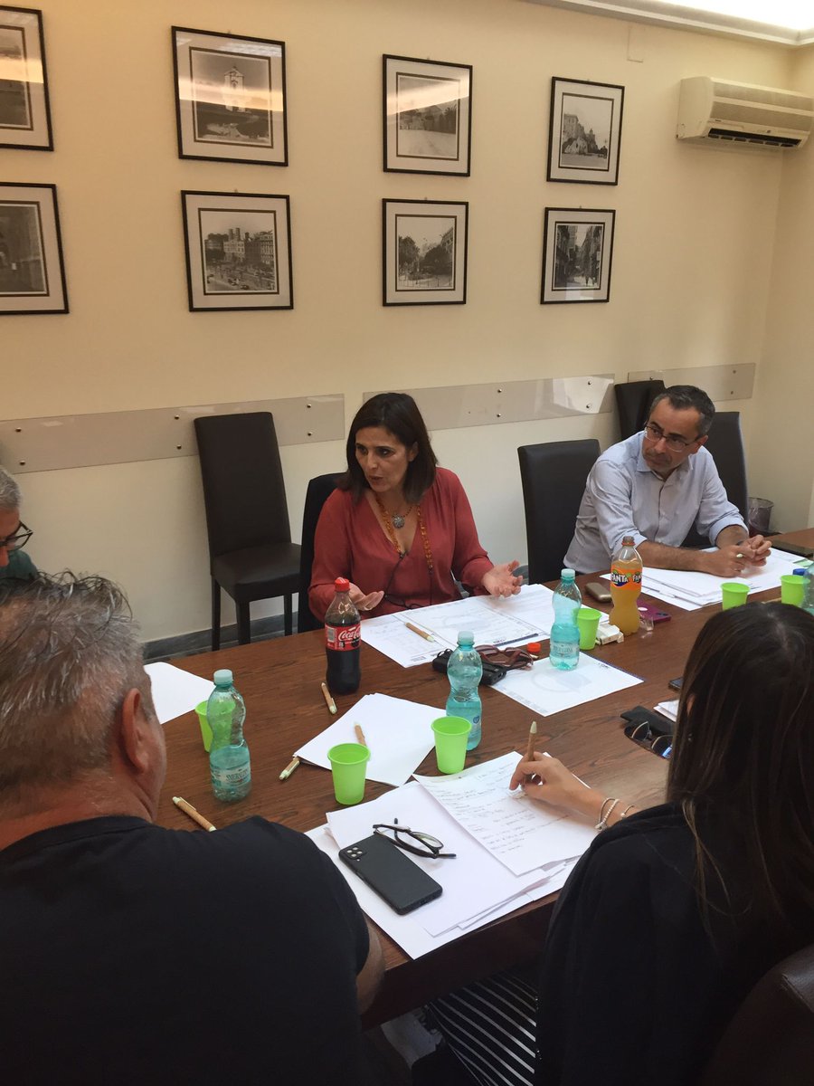 FilcaCisl's tweet photo. In corso a #Cagliari l'Esecutivo della Filca #Sardegna, con i segretari nazionali Cristina Raghitta e Ottavio De Luca. Si parla di #infrastrutture, #sicurezza nei #cantieri, rilancio dell'attività sindacale, bilateralità. https://t.co/gvfKFkVeRn