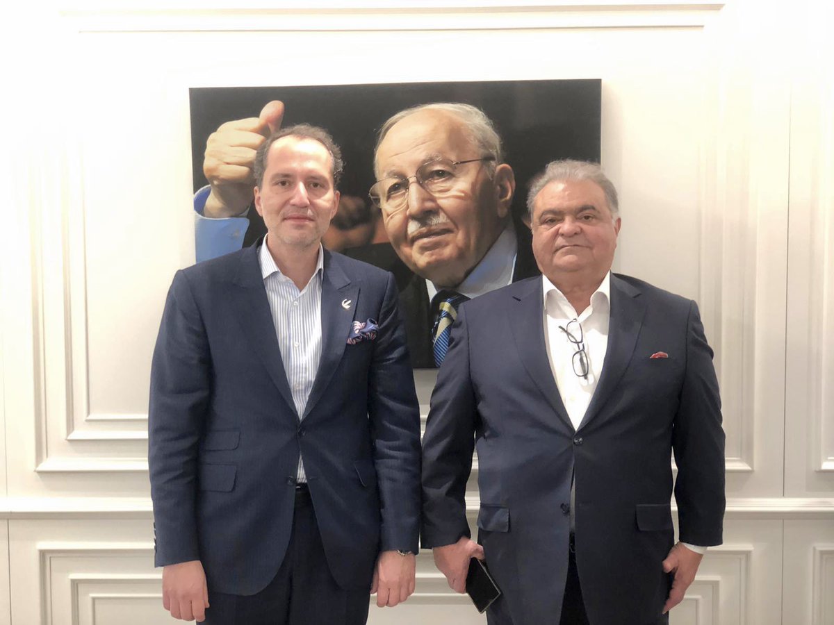 erbakanfatih's tweet photo. Tek Parti Genel Başkanı Sn. Ahmet Özal ve beraberindeki heyet genel merkezimizde bizleri ziyaret ettiler. Nazik ziyaretleri için kendilerine çok teşekkür ediyoruz. https://t.co/onKIbXUtlZ