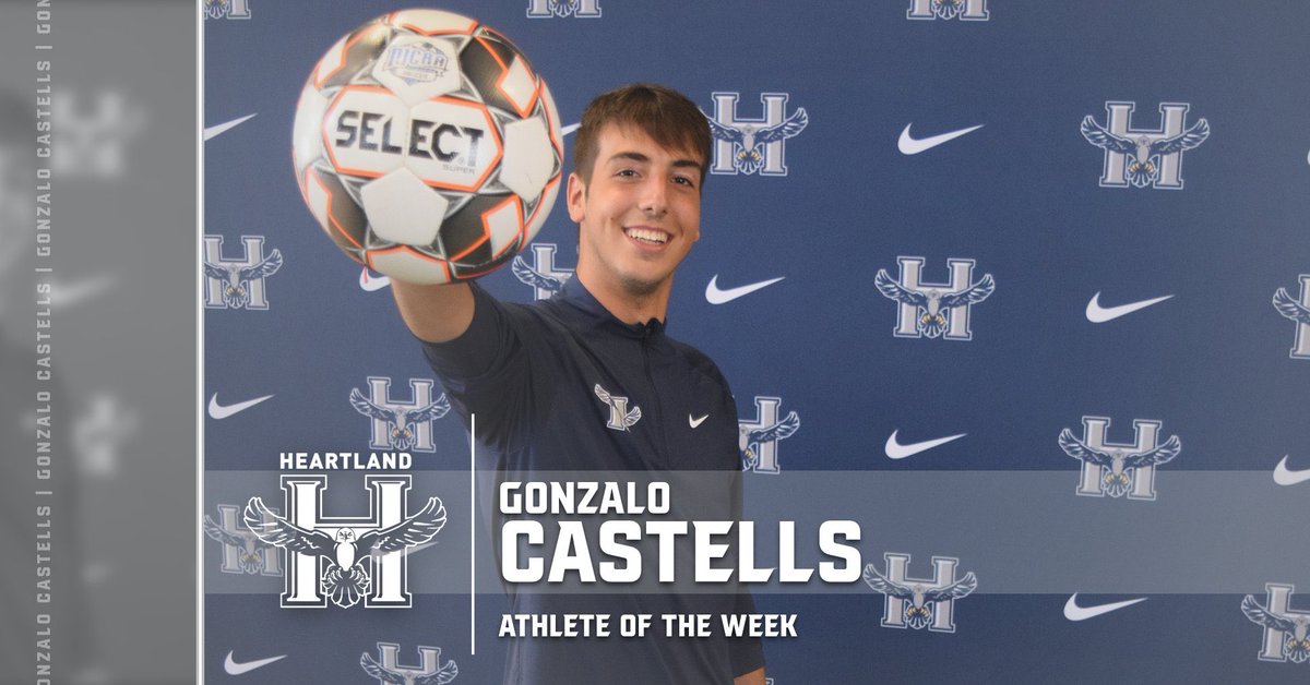 This weeks AOTW is <a href="/CastellsGonzalo/">Gonzalo Castells</a> of <a href="/HCC_Soccer/">Heartland CC Soccer</a>. Castells recorded 4 saves last week in their win against Schoolcraft! 🦅