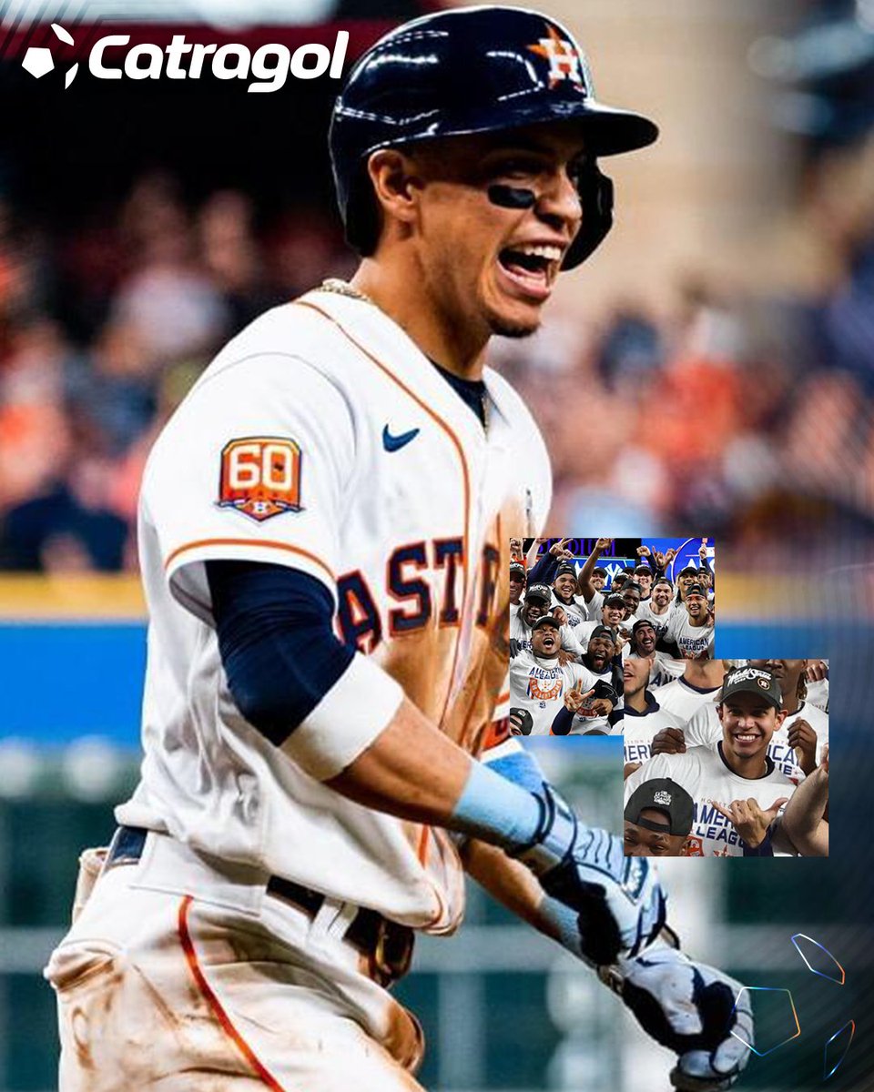 catragol's tweet photo. #Legionarios ¡CAMPEÓN DE LA AMERICANA!
Mauricio Dubon y los Astros de Houston se coronaron campeones de la liga americana al derrotar a los Yankees de New York.
◉ El catracho 🇭🇳 jugara la Serie Mundial. @Mauriciodubon10
#OtrosDeportes #Biesbol #MauricioDubon #Astros https://t.co/0A4rECo2x4