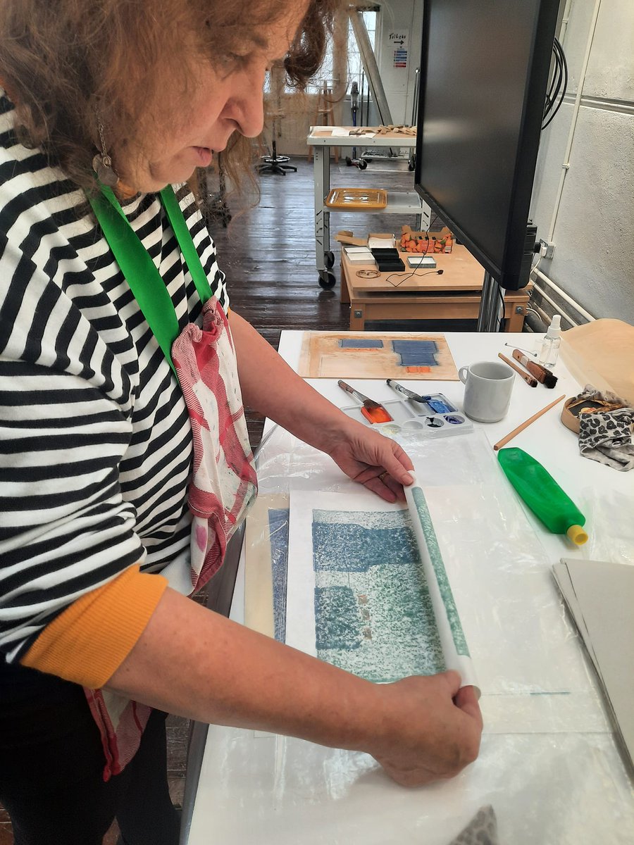 eileen_anne's tweet photo. Autumn Events continue #clonesartstudios #katemcdonagh #mokuhanga #japanesewoodblock #fineartprintmaking #clones #LLPPS #monaghancoco #artscouncil #locallive https://t.co/sRuoKRTMqg