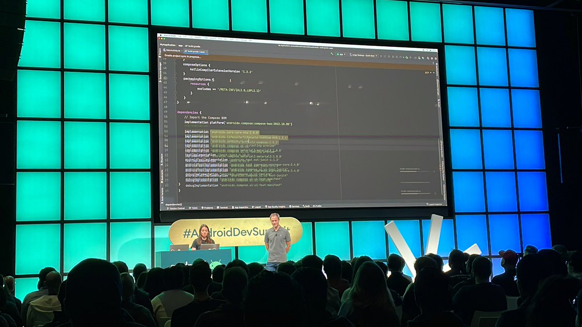 kcvo24601's tweet image. Love to see the team in action at #AndroidDevSummit 💚