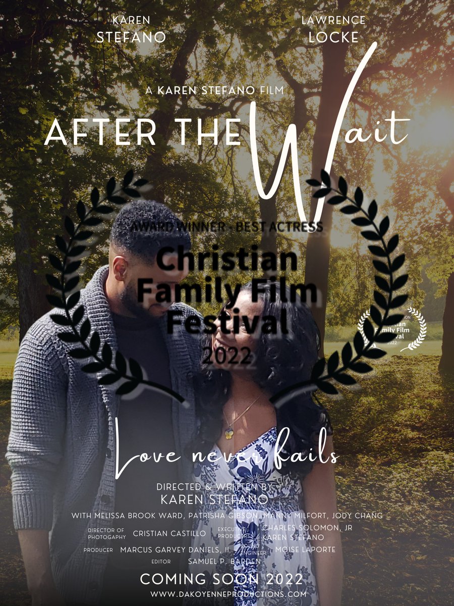 AftertheWait's tweet image. We're delighted to announce After the Wait took home two awards at the 2022 Christian Family Film Festival. Thanks again to the Christian Family Film Festival for having us; we are honored to receive these awards
Tags: #production #indiefilm #supportindiefilm #film #featurefilm
