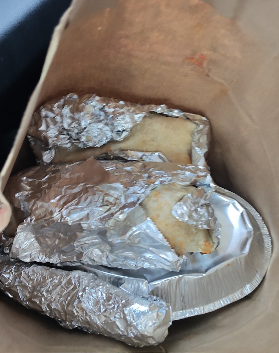 thomasbiernat's tweet photo. @ChipotleTweets dude.  This was from your Duluth MN location.  Spent almost $50.  Poorly wrapped, was falling apart, the order was all wrong, and cold.  Horrible.  Just horrible. https://t.co/ZMQEO9mKQi
