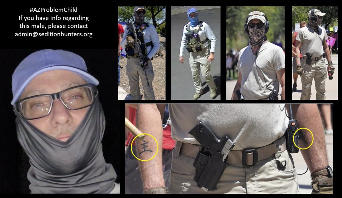 SeditionHunters's tweet photo. #AZProblemChild (Thread) More detailed information Please contact us at admin@seditionhunter.org if you can identify this male #DoYouKnow https://t.co/G2B8UspSKw