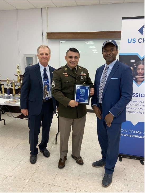 Checkmate ♟️ A #Soldier with @usarec achieves victory at the 63rd Annual US Armed Forces Chess Championship. Read more ➡️ spr.ly/6014MW48q