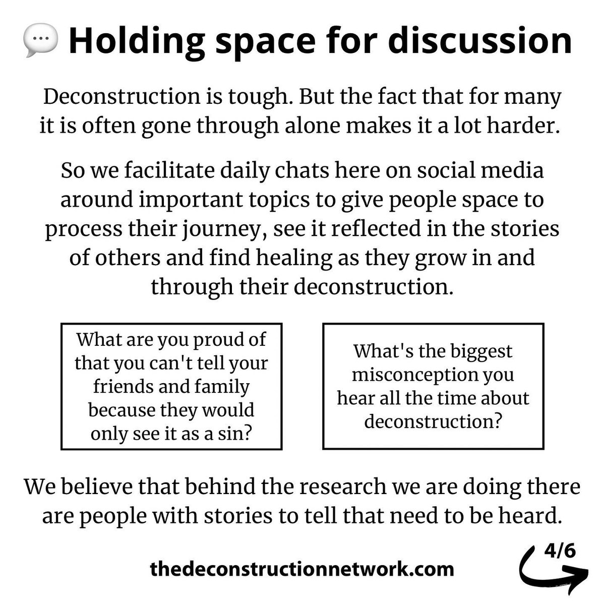 I've launched a new Instagram page dedicated to our research on the topic of deconstruction. It will be the best place on the internet to stay up to date with all the latest deconstruction related research.

instagram.com/thedeconstruct…