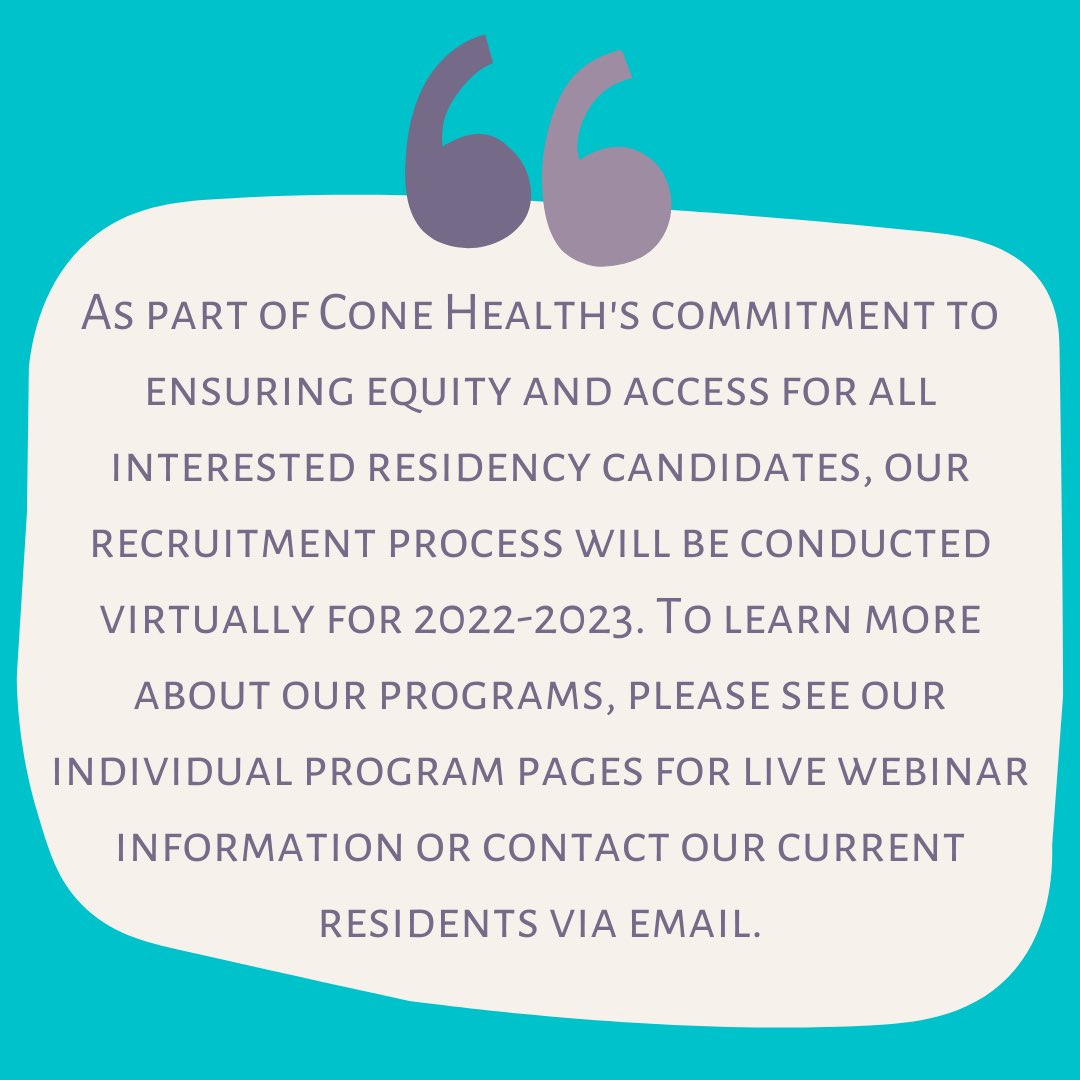 Cone Health Pharmacy Residency (@mcrxresidency) on Twitter photo 