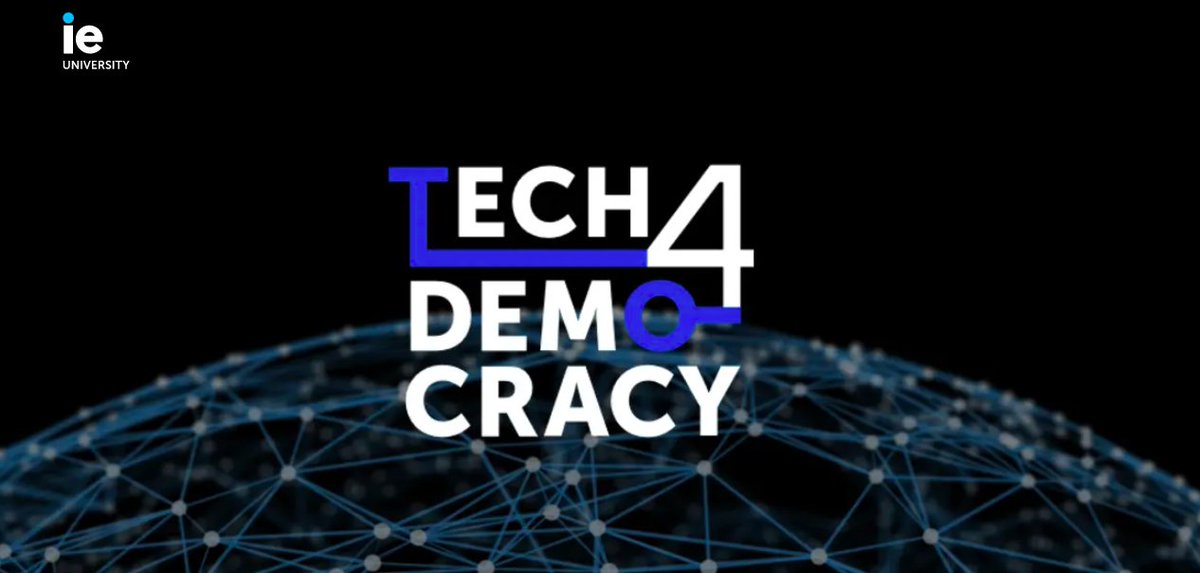 🔈@IEuniversity is calling all #techpreneurs & startups contributing to global efforts to advance #technology for #democracy to apply for the #Tech4Democracy Global Entrepreneurs Challenge. Apply before November 1st here - ie.edu/tech4democracy/ #Summit4Democracy #YearofAction