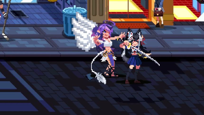 JohnnyRay260's tweet image. ‼️A NEW CHARACTER JOINS THE ROSTER

WAVE 3

Sprite commission for @GammaInkk in the style of River City Girls. ❤️