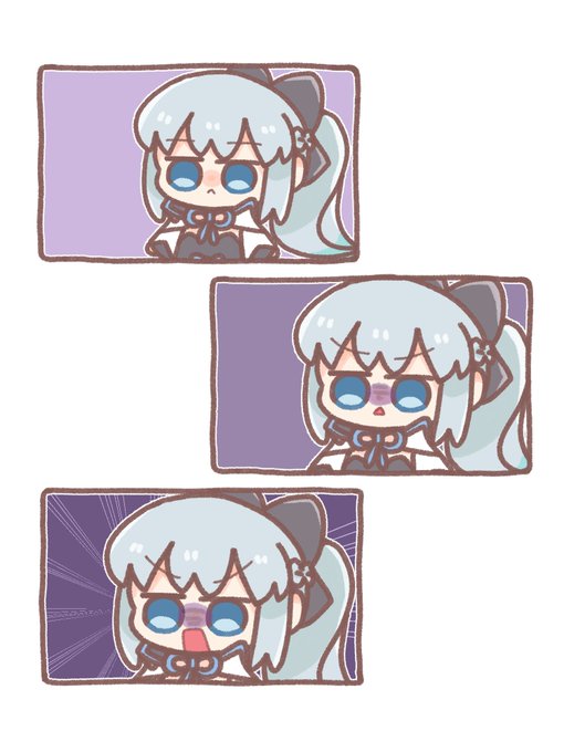 徐々に不機嫌になるモルガン陛下  #FGO 