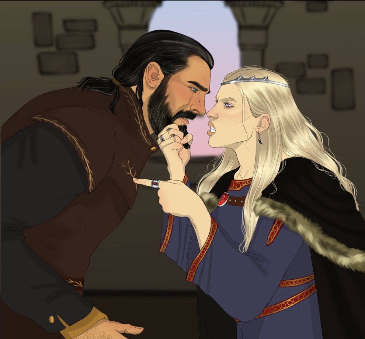 thinktargaryens's tweet photo. "Save my wife, you should have said, but what are wives to men like you? Hear this, my lord. Do not think to wed again [...] If I should hear even a whisper of you taking some other poor maid to wife, I will make another Harrenhal of Storm's End, with you and her inside it." https://t.co/lAkiQtrTyF
