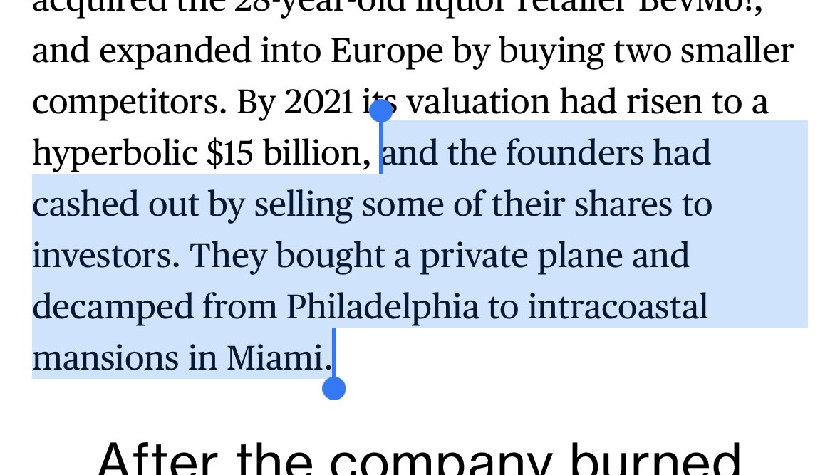 New rule: no private planes until your company is profitable