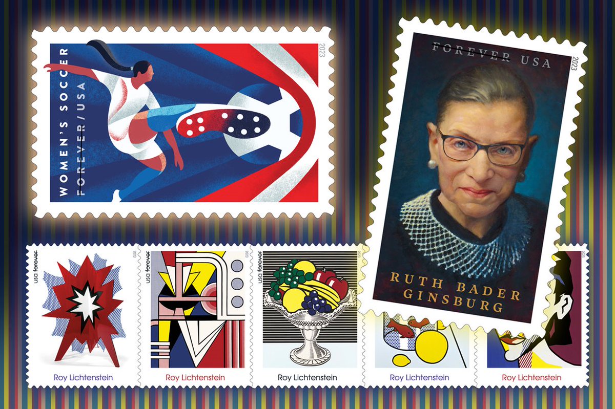 USPS's tweet photo. The U.S. Postal Service announces many of the stamps it will issue in 2023. More will be revealed in the weeks and months ahead. For full details: https://t.co/2yNiX0gGlF https://t.co/liwtn8QJiW