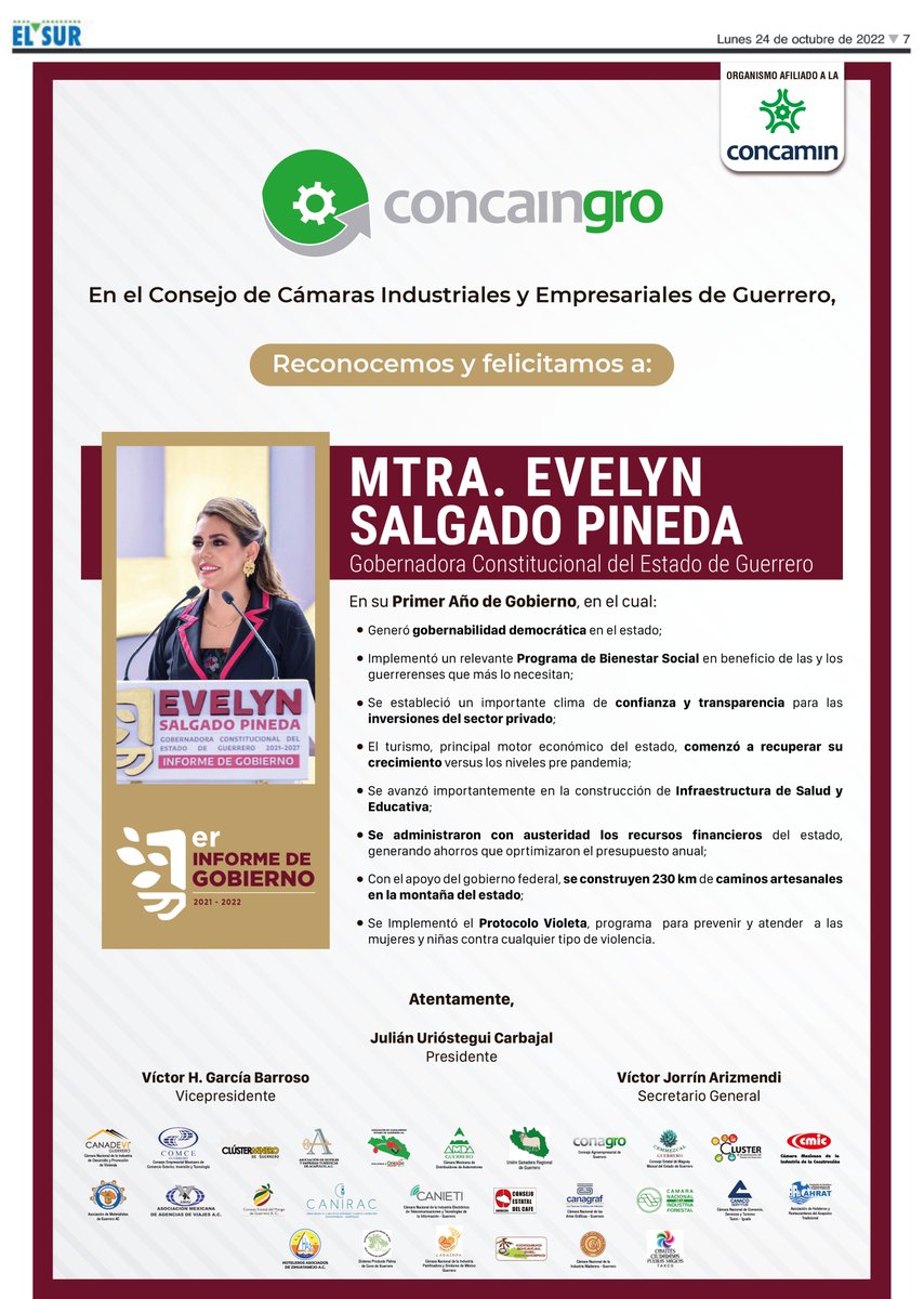 Consejo Coordinador Empresarial Gro tweet media
