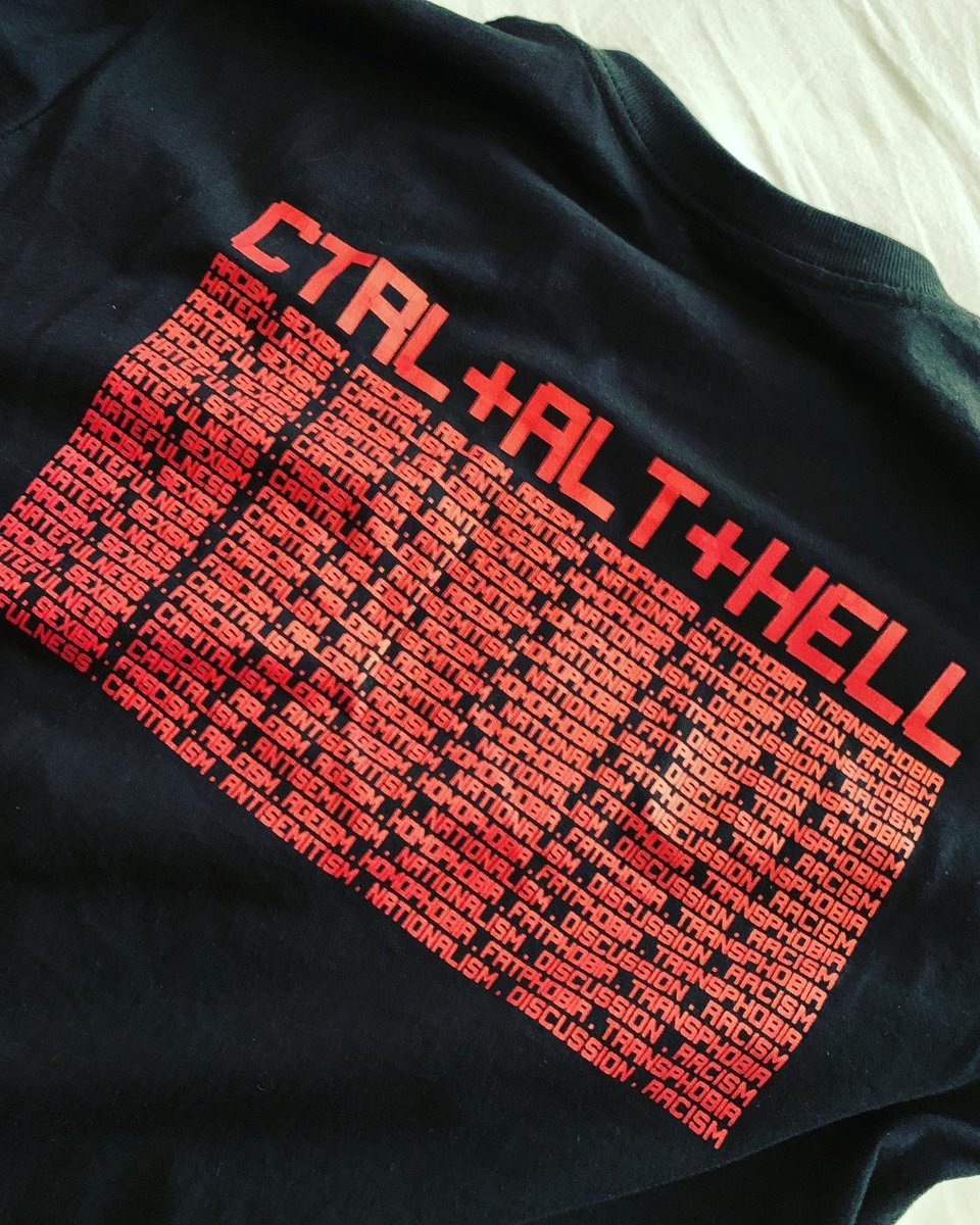 DJ_Hopper's tweet photo. LANÇAMENTO - Camiseta CTRL+ALT+HELL, a mais engajada da @play_dance_repeat_ >> #tshirtdesign #ctrlalthell https://t.co/i5aOB6NW60