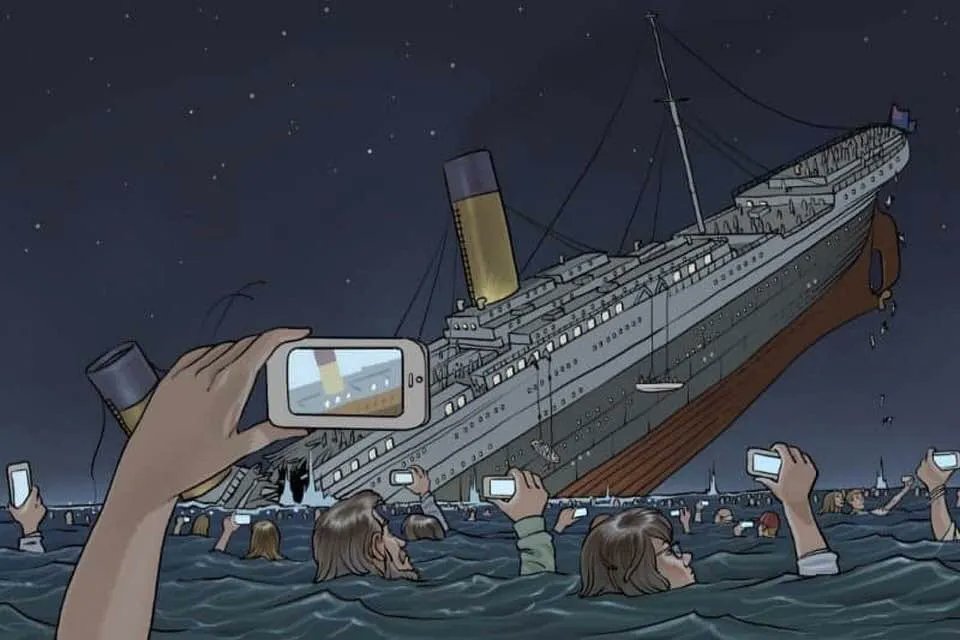 TheAmi7's tweet photo. Best description of #modernworld 

#society #politics #tiktok #youtube #newgeneration #AI #smartphone #Drachenlord #memesdaily #StandWithIdiots #future #intelligence #science https://t.co/zNoPT6MEHs