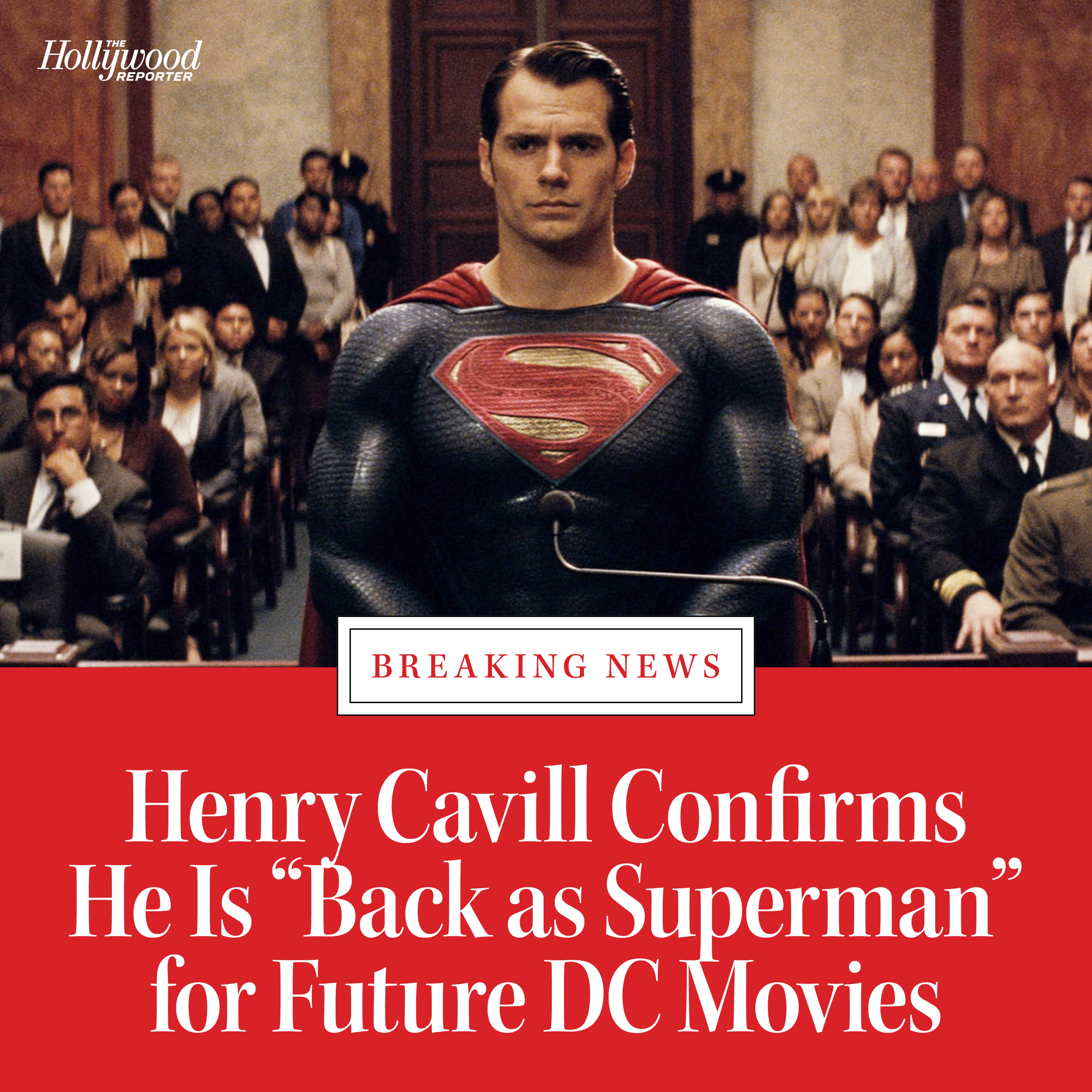 Superman: Henry Cavill Back for More Movies After Black Adam – The  Hollywood Reporter