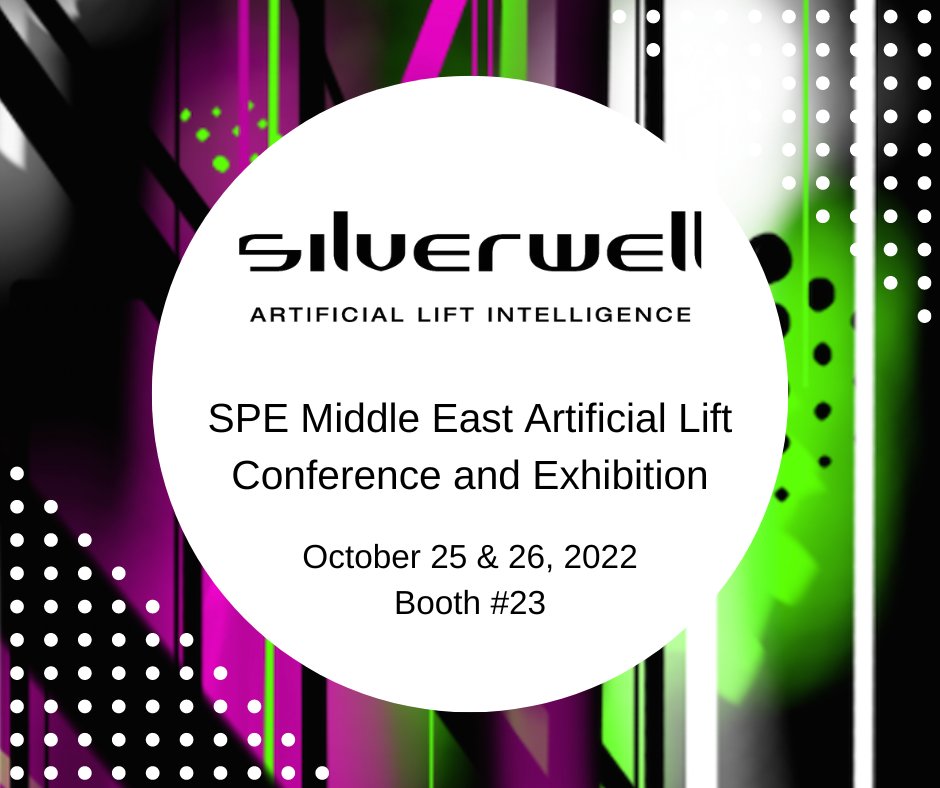 Silverwell will be attending the SPE MEAL Conference and Exhibition in Manama, Bahrain this week. Our CEO will also be presenting during a panel session, don't miss out!

Booth #23
October 25 &amp; 26, 2022

silverwellenergy.com/technology

#Silverwell #ArtificialLift #OilandGas #SPEevents