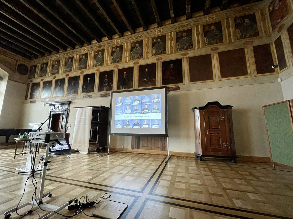 PrzemyslawBabel's tweet photo. Today I have had a talk on the #museotherapy and #pain in the National Museum in @miasto_kielce. https://t.co/yLyNJocRev https://t.co/yJ0wQGbSG8