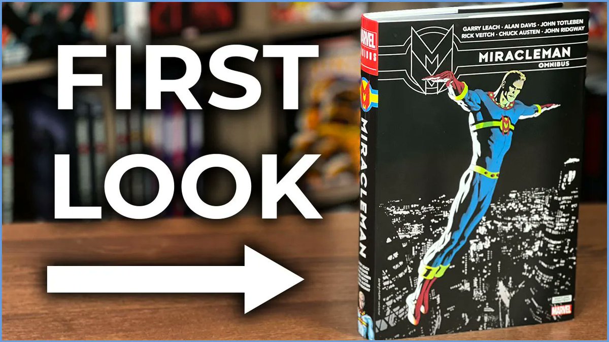 Happy Miracleman Monday, Minties! It’s the long awaited OMNIBUS for one of the most seminal and influential comic book runs in the history of the medium! It’s Miracleman by The Original Writer, Rick Veitch, John Totleben, Alan Davis, Gary Leach and more! bit.ly/3D0qha8