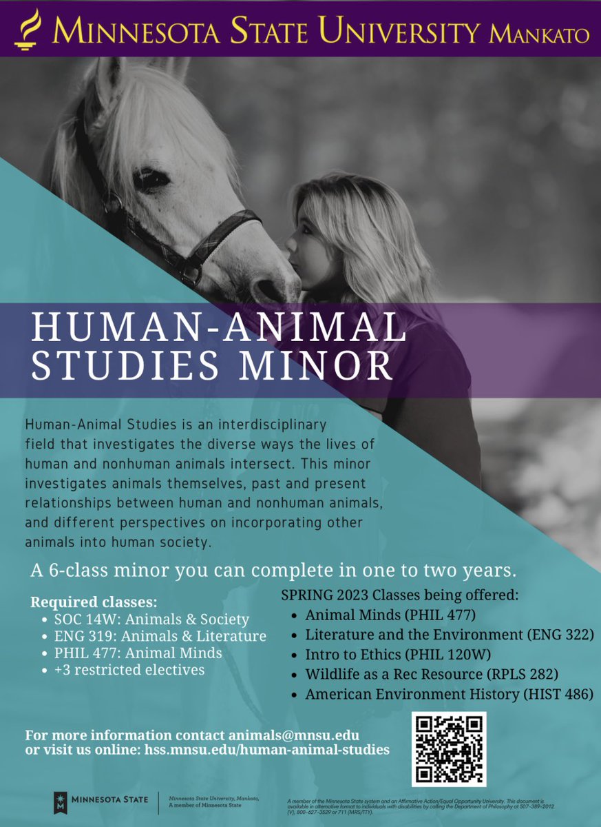 MNSU Human-Animal Studies tweet media