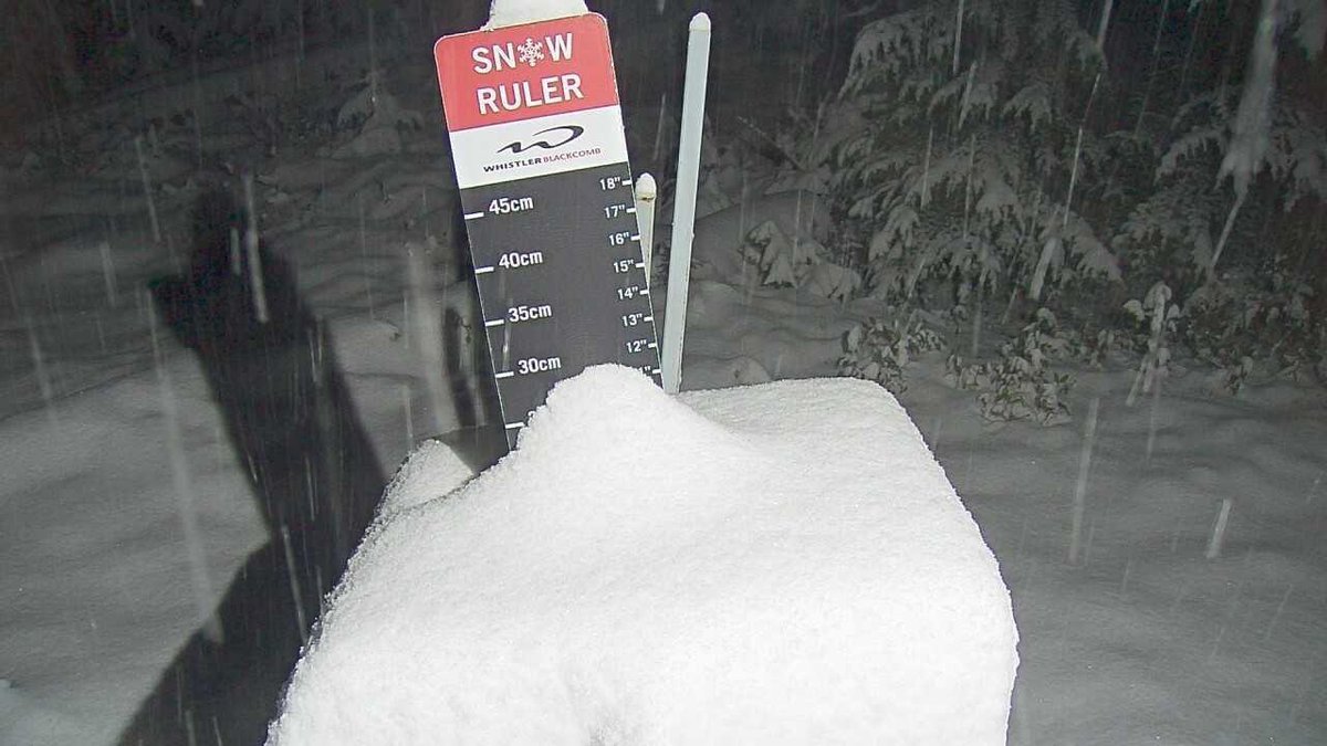 BrittanyRoffel's tweet photo. Looks like we've skipped fall up here in Whistler and gone straight to winter! @GoWhistler https://t.co/d9hpf8IbgB